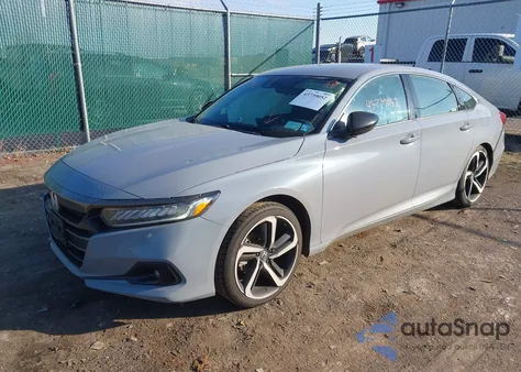 2021 Honda Accord Sport Special Edition из США, поврежденный, VIN 1HGCV1F41MA088590